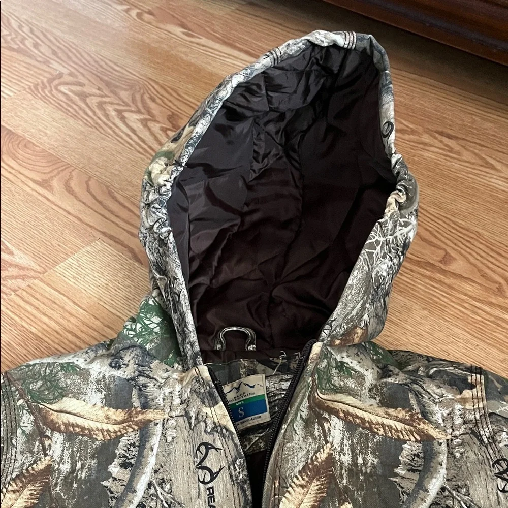 Kids Outdoor Camouflage RealTree Heavy Jacket